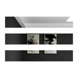 Set x 3 Espejos Atenas Plateado 120x20cm Rectangular sin Marco - Espejos Decorativos | Bylmo