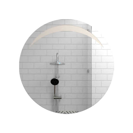 Espejo de Baño Bombay Plateado 60x60cm Redondo - Espejos Decorativos | Bylmo