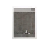 Espejo de Baño Catania Plateado 60x60cm Rectangular y con Iluminiación Led - Espejos Decorativos | Bylmo
