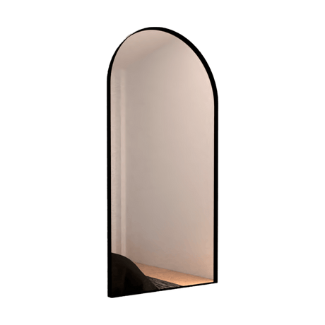 Espejo de Pared Dalton Plateado 60x120cm Arco Superior con Marco Metalico - Espejos Decorativos | Bylmo