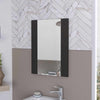 Espejo de Baño Lotus 45 cm Wengue con Espejo