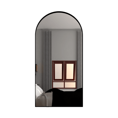 Espejo de Pared Goliat Plateado 45x90cm Rectangular con Marco Metalico - Espejos Decorativos | Bylmo