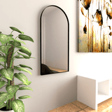 Espejo de Pared Goliat Plateado 45x90cm Rectangular con Marco Metalico - Espejos Decorativos | Bylmo