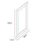 Espejo Marsala Rectangular 60 cm x 140 cm Plateado - Espejos Decorativos | Bylmo