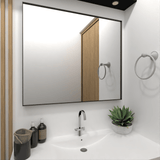 Espejo de Baño Onix Plateado 65x75cm Rectangular - Espejos Decorativos | Bylmo