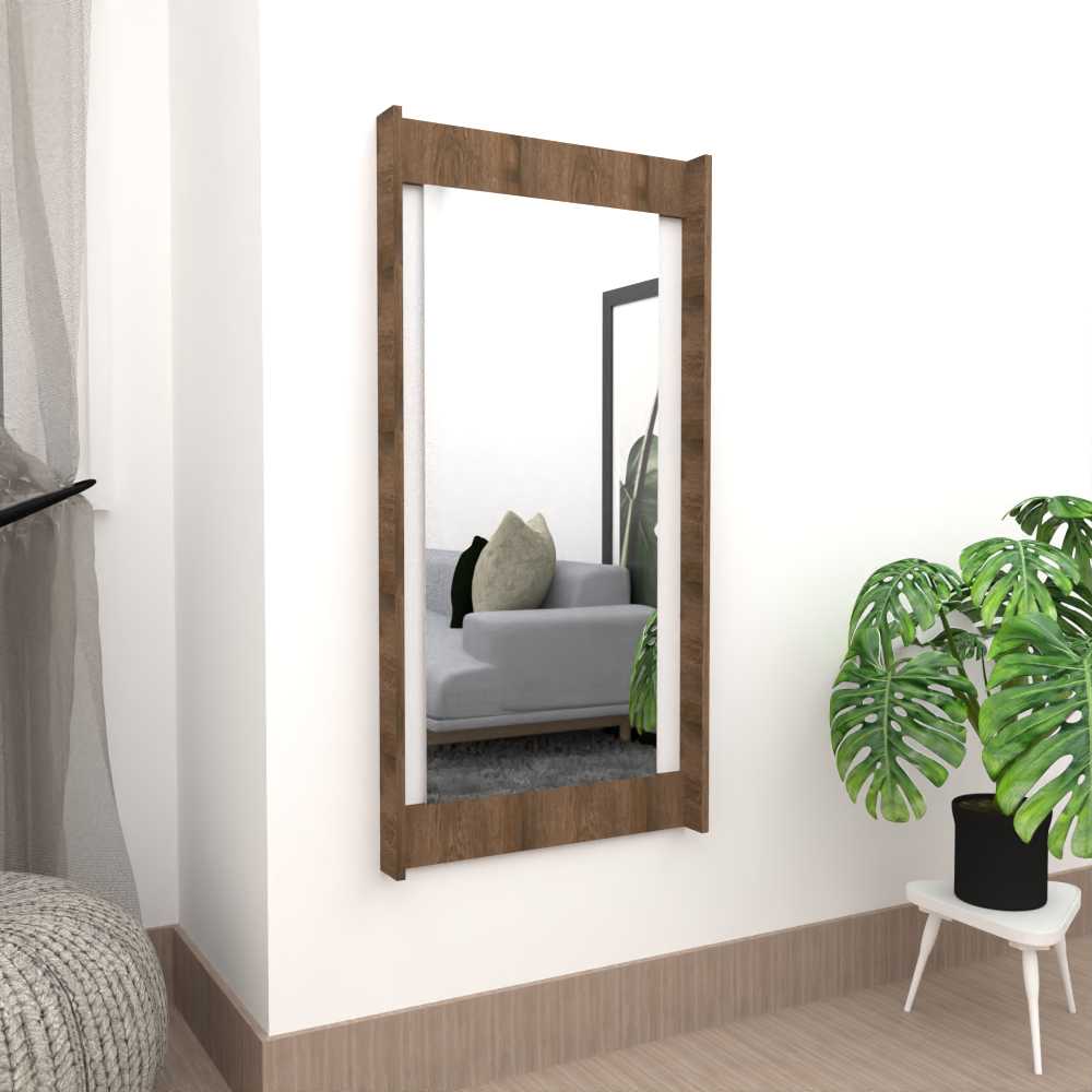 Espejo Scala Rectangular 60 cm x 120 cm Plateado - Espejos Decorativos | Bylmo