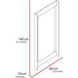 Espejo Scala Rectangular 60 cm x 140 cm Plateado - Espejos Decorativos | Bylmo
