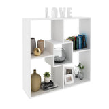 Biblioteca Gracia Blanco 90 cm - Bibliotecas | Bylmo