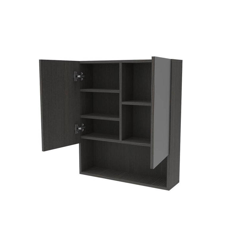 Gabinete Turin Gris 60 cm con Dos Puertas