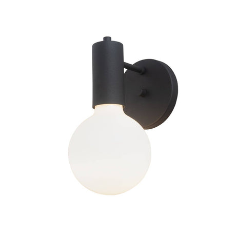 Lámpara de Pared LED Mercury Negro 12x22cm de Una Luz con Bombilla - Iluminacion | Bylmo