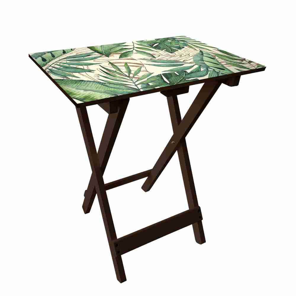 Mesa Auxiliar Helechos Cafe 50 cm Plegable - Mesas Auxiliares | Bylmo