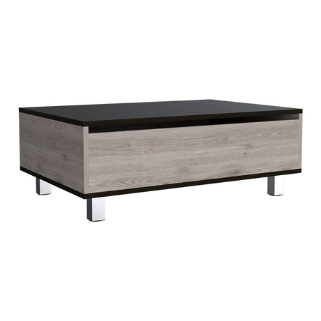 Mesa de Centro Ceniza 80x29cm Rectangular Transformable Con Patas - Mesas | Bylmo