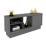 Rack Taragona Gris 136 cm con Una Puerta