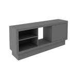 Rack Taragona Gris 136 cm con Una Puerta