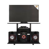 Mesa para TV Wengue 100x67cm Para TV Hasta 40 Pulgadas sin Cajones y con Patas - Muebles para TV | Bylmo