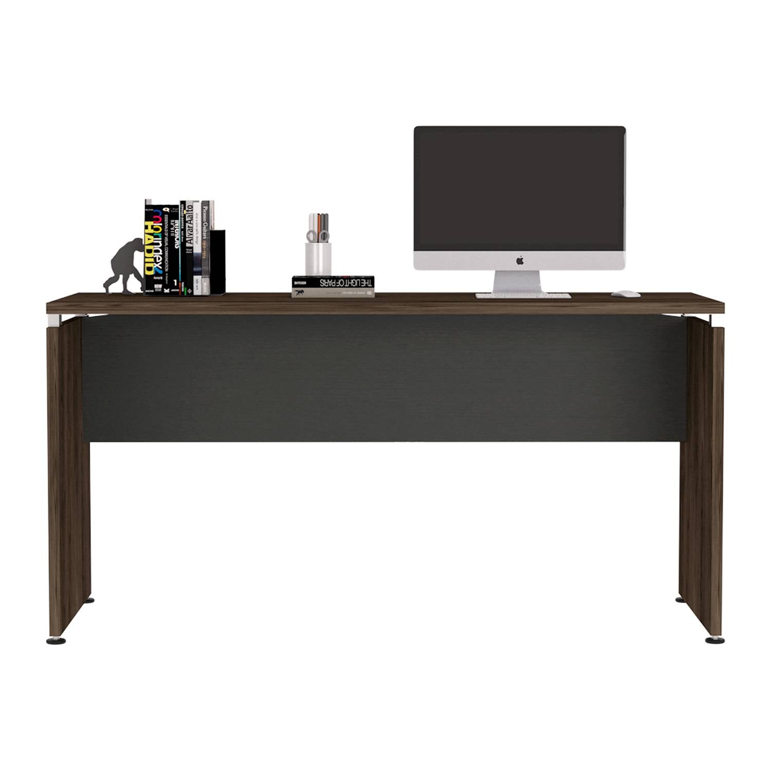Escritorio Home Office Coñac 150x60cm sin Cajones - Escritorios | Bylmo