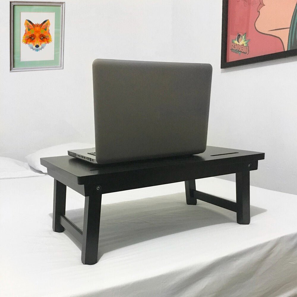 Mesa Porta Laptop Chocolate 55 cm - Mesas | Bylmo