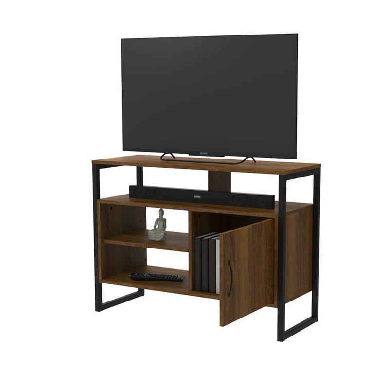 Mueble para TV Caramelo 95 cm con Entrepaños Una Puerta