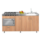 Mueble Inferior con Tres Puertas y Un Cajón Saur Amber 180 cm sin Mesón - Cocinas | Bylmo