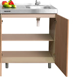 Mueble Inferior con Tres Puertas y Un Cajón Saur Amber 180 cm sin Mesón - Cocinas | Bylmo