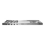 Mueble Inferior Más Mesón Dark 150 cm Versátil - Mueble Inferior | Bylmo