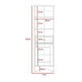 Optimizador de Baño BiColor Blanco 45x45cm con Un Cajón y con Dos Entrepaños - Muebles para Baño | Bylmo