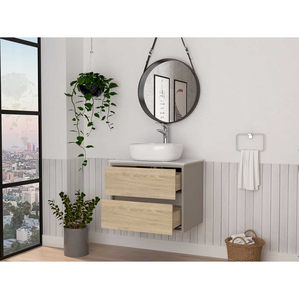 Mueble para Baño Cascade Rovere 65 cm - Muebles para Baño | Bylmo