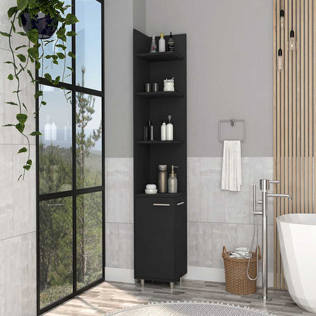 Mueble para Baño HD Wengue 35 cm Esquinero - Muebles para Baño | Bylmo