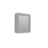 Gabinete de Baño Cuadrado Labelle Blanco 50x50cm con Espejo y con Una Puerta - Muebles para Baño | Bylmo