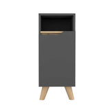 Mueble para Baño Laurent Plomo 30 cm con Entrepaños - Muebles para Baño | Bylmo