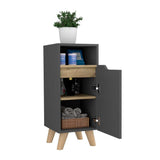 Mueble para Baño Laurent Plomo 30 cm con Entrepaños - Muebles para Baño | Bylmo