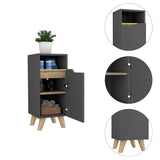 Mueble para Baño Laurent Plomo 30 cm con Entrepaños - Muebles para Baño | Bylmo