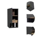 Mueble para Baño Laurent Plomo 30 cm con Puerta - Muebles para Baño | Bylmo
