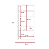 Mueble para Baño Laurent Plomo 30 cm con Puerta - Muebles para Baño | Bylmo