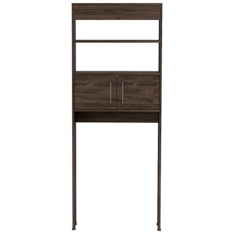 Ahorrador de Espacio para Baño Madrid Coñac 62.4x160cm sin Cajones y con Un Entrepaño - Muebles para Baño | Bylmo