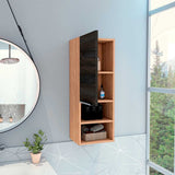 Mueble para Baño Mila Miel 30 cm con Entrepaños - Muebles para Baño | Bylmo