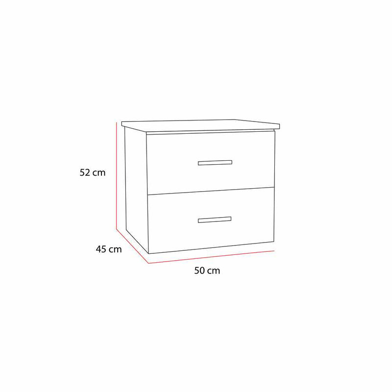 Mueble para Baño Cinza Blanco 60 cm Incluye Lavamanos – Bylmo