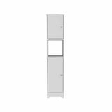 Mueble Auxiliar para Baño Myth Blanco 37x173cm sin Cajones y con Tres Entrepaños - Muebles para Baño | Bylmo