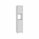Mueble Auxiliar para Baño Myth Blanco 37x173cm sin Cajones y con Tres Entrepaños - Muebles para Baño | Bylmo