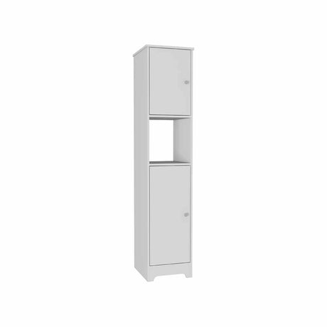 Mueble Auxiliar para Baño Myth Blanco 37x173cm sin Cajones y con Tres Entrepaños - Muebles para Baño | Bylmo