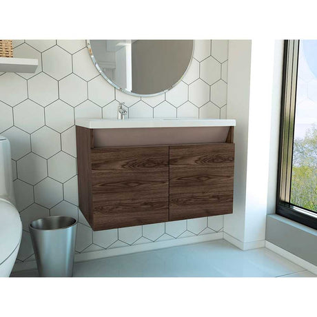 Mueble para Baño Pontus Coñac 80 cm Sin Lavamanos - Muebles para Baño | Bylmo