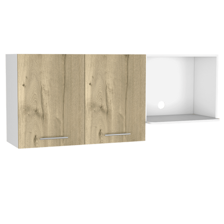 Mueble Superior de Cocina Lares Blanco 60x150cm con Un Entrepaño y con Dos Puertas - Cocinas | Bylmo