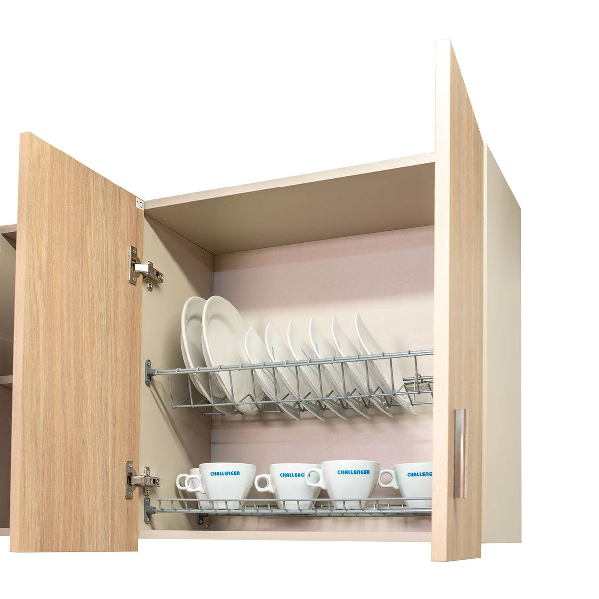 Mueble Superior con Cinco Puertas Snow Amber 180 cm - Cocinas | Bylmo