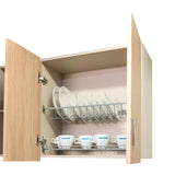 Mueble Superior con Cinco Puertas Snow Amber 180 cm - Cocinas | Bylmo