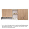 Mueble Superior con Cuatro Puertas Nyer Amber 150 cm