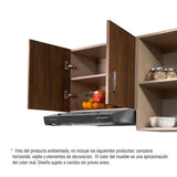 Mueble Superior con Tres Puertas Axat Dark 180 cm - Muebles Superiores | Bylmo