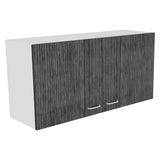 Mueble Superior de Cocina Napoles Roble gris 100x49cm sin Entrepaños y con Dos Puertas - Muebles Superiores | Bylmo