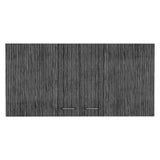 Mueble Superior de Cocina Napoles Roble gris 100x49cm sin Entrepaños y con Dos Puertas - Muebles Superiores | Bylmo