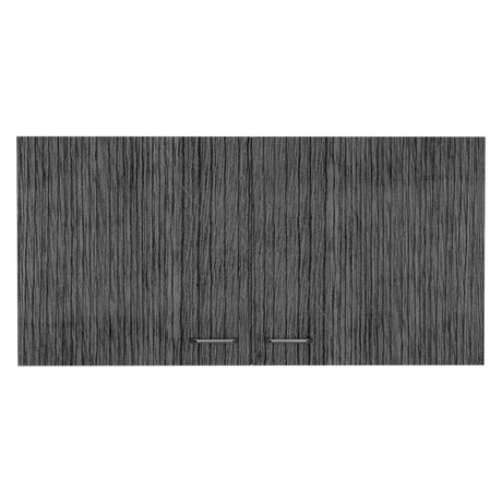 Mueble Superior de Cocina Napoles Roble gris 100x49cm sin Entrepaños y con Dos Puertas - Muebles Superiores | Bylmo
