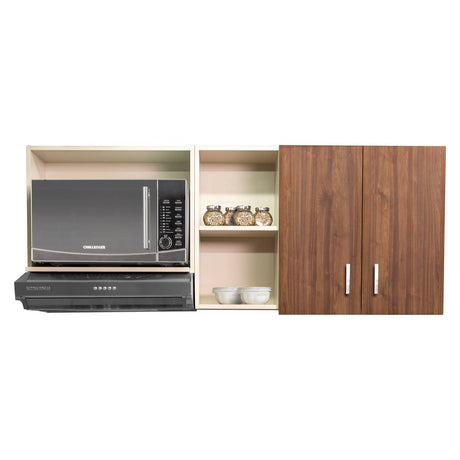 Mueble Superior con Dos Puertas Salt Dark 150 cm - Cocinas | Bylmo